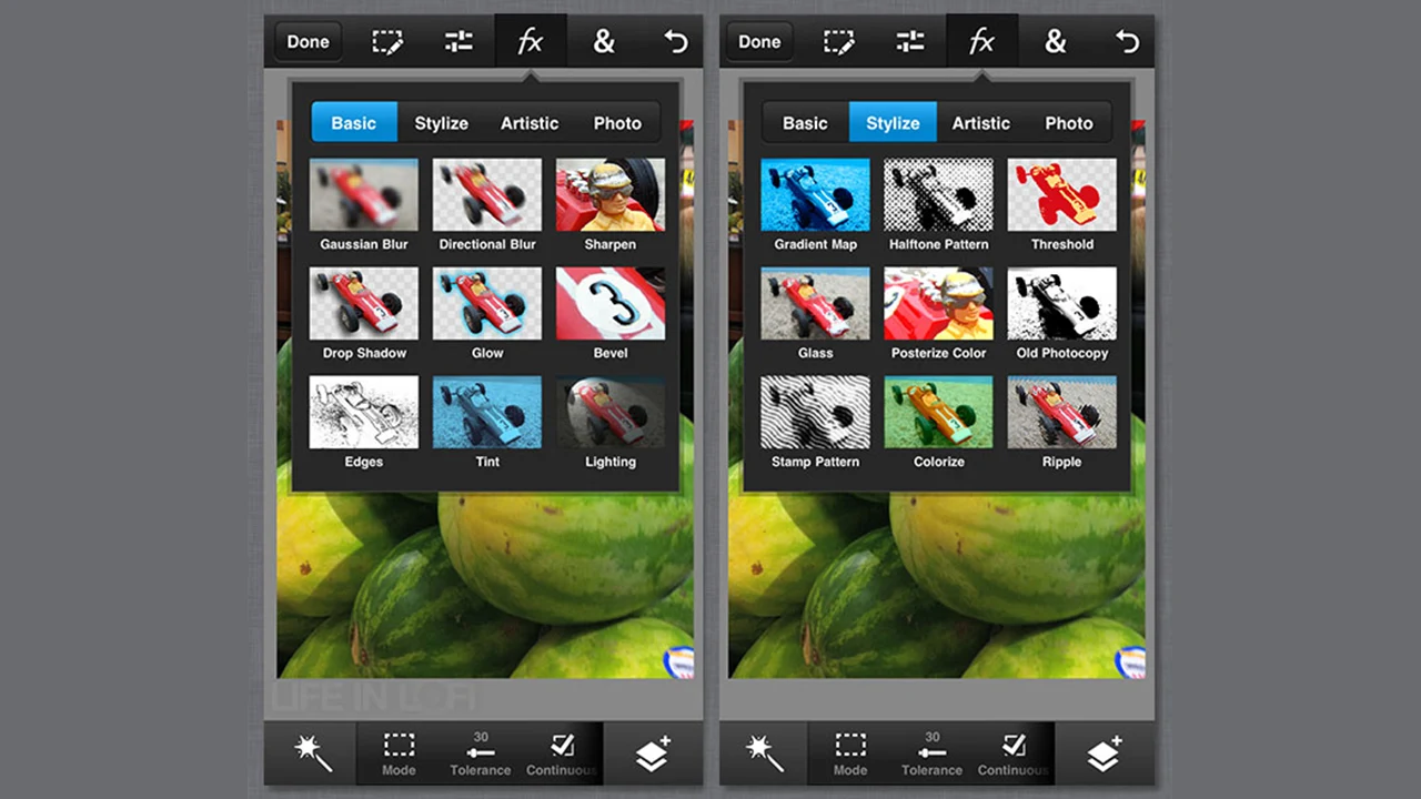 اپلیکیشن Photoshop Touch for phone ورژن ۱٫۱٫۰
